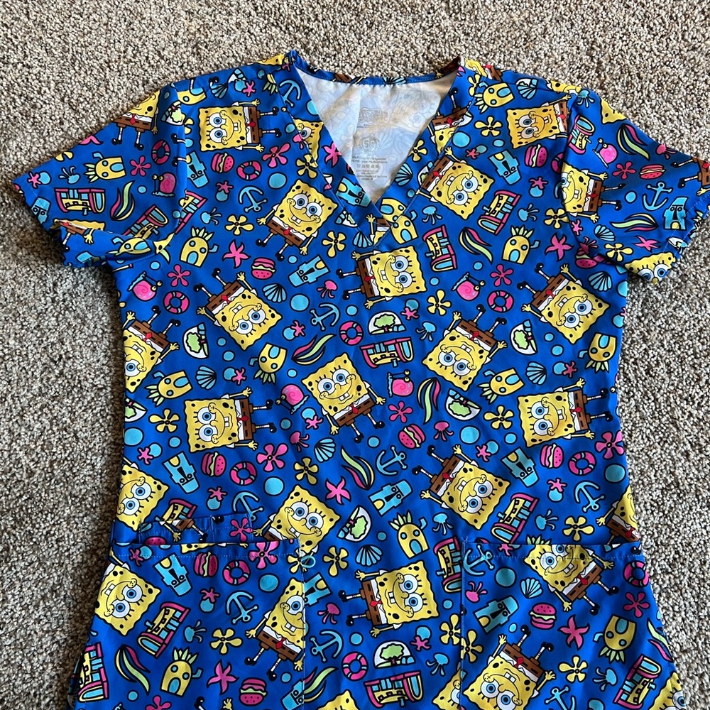 SpongeBob SquarePants Colorful Character Top